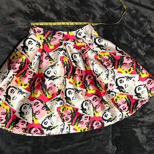 Marilyn Monroe pop art Andy Warhol vintage retro pinup Pinupgirl skirt